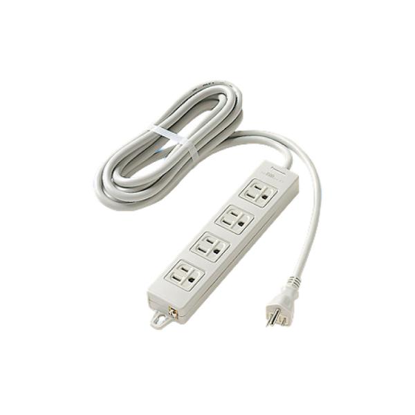 新品Panasonic WFA6634HG7個セットOAタップ4口3m Panasonic（パナソニック） 法人様限定 WCH2334H OAタップ 接地15A形 4