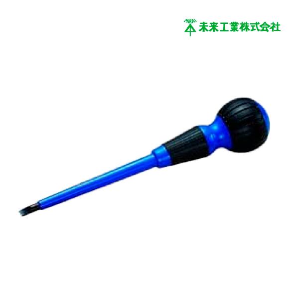 在庫有 未来工業 電工ドライバー ECタイプ 耐電圧仕様（磁気入ビット）プラス:DRP-100EC マイナス:DRM-100EC