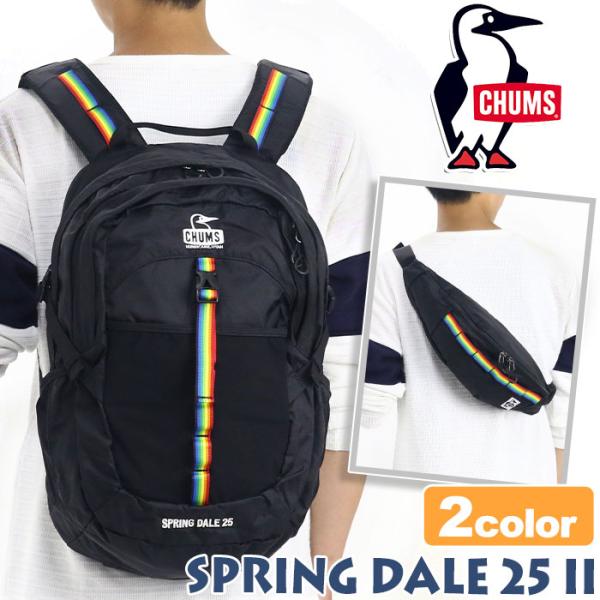 美品　チャムス　大容量　リュック DALE25　バックパック　レインボー 楽天市場】【LINE登録で100円OFFクーポン】 CHUMSチャムス