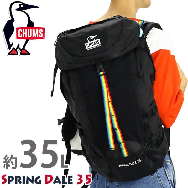 CHUMS - チャムス Spring Dale 35 デイパック リュック レディース メンズ Spring Dale 35/スプリングデール35(デイパック｜リュック)(One
