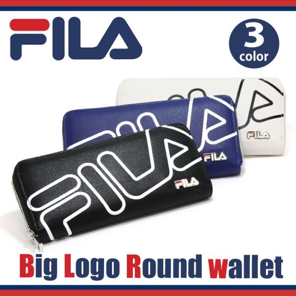 長財布 Fila フィラ ラウンドファスナー 財布 ウォレット ビッグロゴ メンズ レディース 男女兼用 札入れ カード入れ フリーポケット 小銭入れ Buyee Buyee 日本の通販商品 オークションの代理入札 代理購入