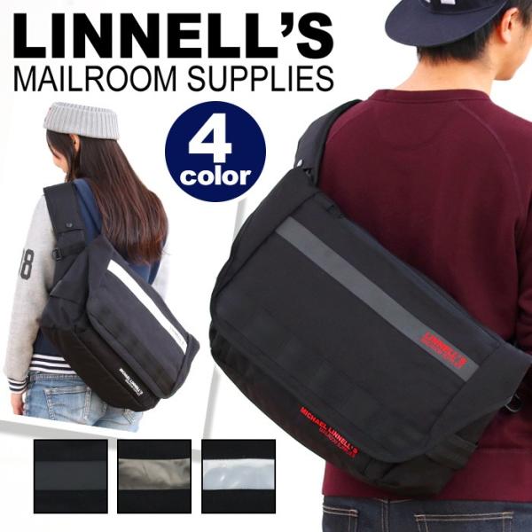 LNX200t ！MICHAEL LINNELL 2way メッセンジャー MICHAEL LINNELL（マイケルリンネル） メッセンジャーバッグ 送料無料