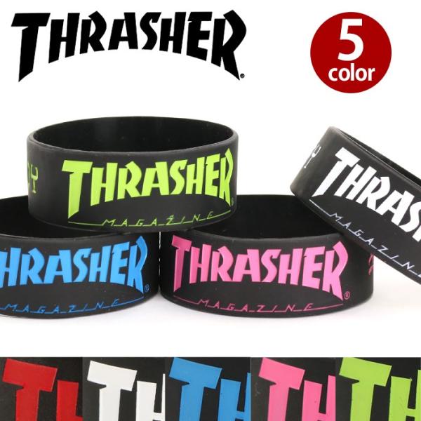 ラバーバンド Thrasher スラッシャー ラババン メンズ レディース 男女兼用 ブランド フェス 黒 Thrrw100 Buyee 日本代购平台 产品购物网站大全 Buyee一站式代购 Bot Online