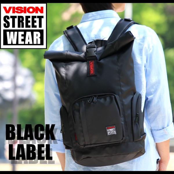 Vision ビジョン リュックサック デイパック バックパック Street Wear ストリートウエア ブラック レーベル ロールトップ Vsbl 501 送料無料 ブランド Buyee Buyee 日本の通販商品 オークションの代理入札 代理購入