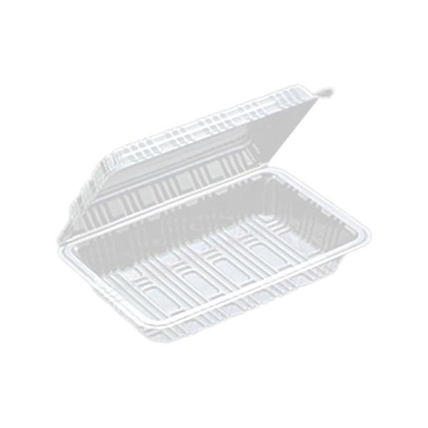 安価なフードパック。非嵌合タイプのため、輪ゴムやテープ止め、超音波溶着が必要です。※サイズ表記は、蓋を閉じたときの外寸です。