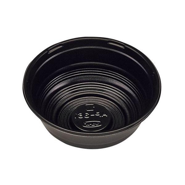 使い捨て食品容器 丼(どんぶり)容器 お重 エフピコチューパ AP-361 黒 本体 50枚
