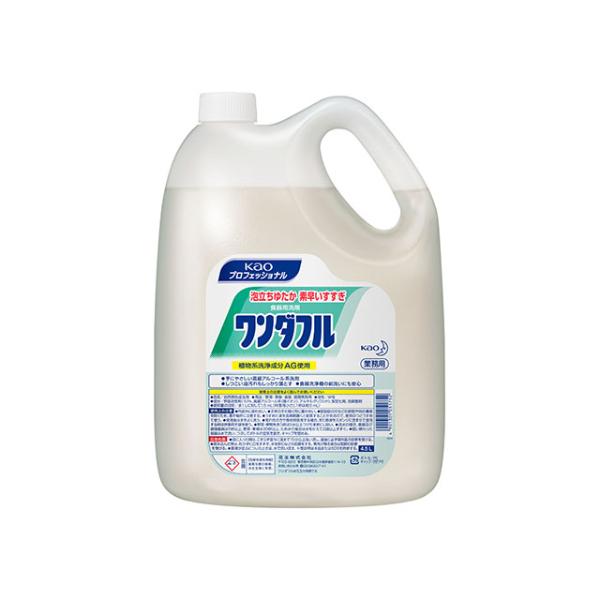 他サイト： 食器用洗剤 食器用洗剤 ワンダフル 4.5L 花王 食器洗剤 業務用の商品画像