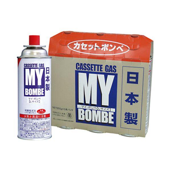他サイト： まとめ買い 3本入×16本セット 48本 カセットコンロ用 ガスボンベ 卓上用ガスボンベ マイボンベ L 250g ニチネン カセットボンベの商品画像