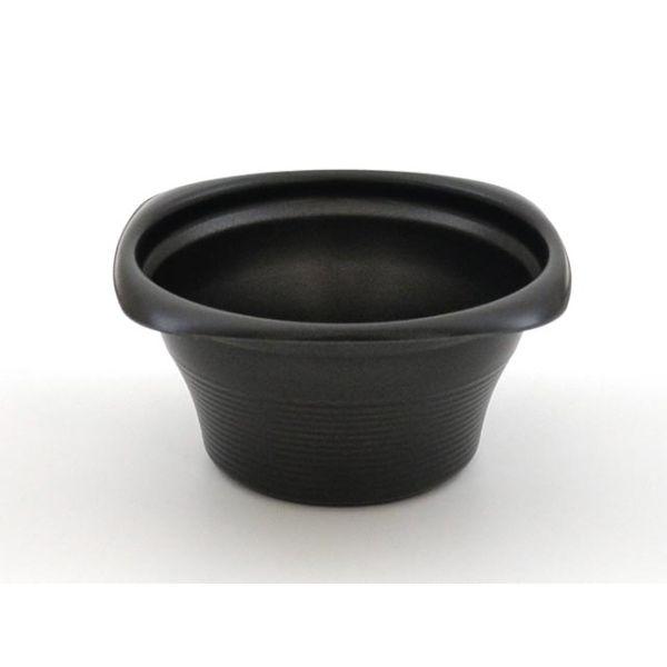 使い捨て食品容器 温麺容器 スープ容器 リスパック RHFフーフ127-65B 黒 50枚