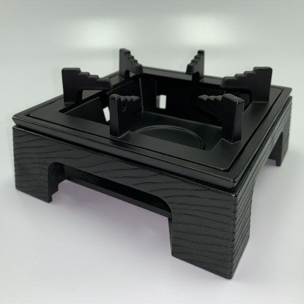 (1点) 固形燃料用コンロ M11-096 民芸こんろ A-1 黒 マイン 00394848