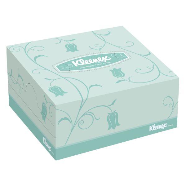 (96点) ティッシュペーパー クリネックスティシュー ハーフ 100W 1/2カット 日本製紙クレシア 00445029 業務用