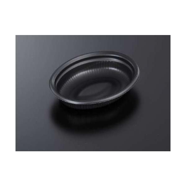 まとめ買い 中央化学 カレー容器 SDビストロ M24-18 BK身  450枚(50枚×9) 使い捨て容器 電子レンジ対応 業務用 テイクアウト 持ち帰り デリバリー