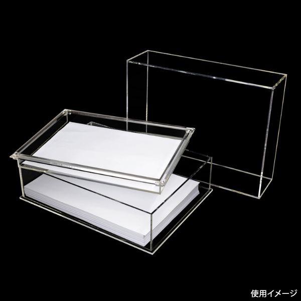クルーズ (1点) アクリル什器 アクリル決済箱 中蓋付 A4 CRC8501 
