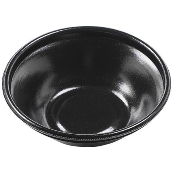 エフピコ 麺・スープ容器 MFP麺鉢-丸19(61) 本体 黒W25枚 : プロステ