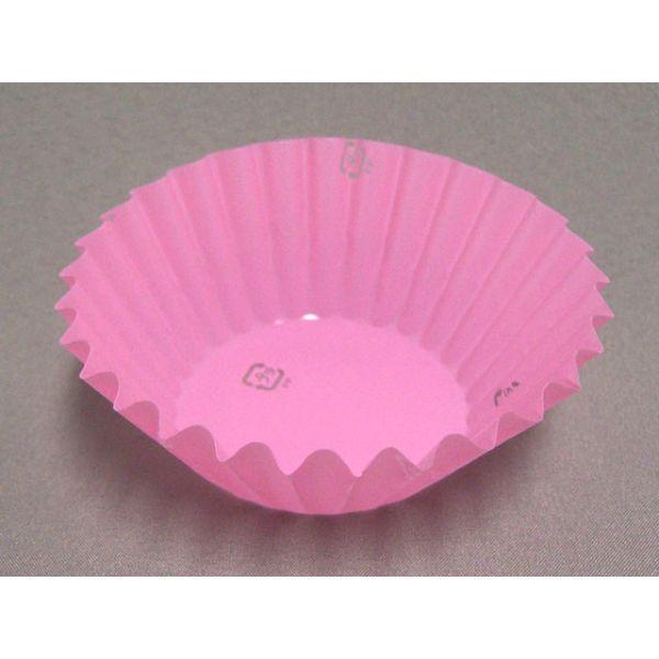 保形成に優れた、色・サイズのバリエーションが豊富なカップケース。印刷面を両面から同質の材料でラミネートを施し、インキが食材に接触しない為安心・安全。耐熱性にも優れ、電子レンジ対応。耐熱温度：-50℃〜130℃。1本500枚入。