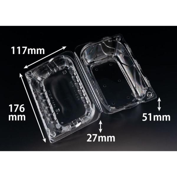 (600セット) フルーツ容器 バイオ とれたて 18-12(70) リスパック 00667490
