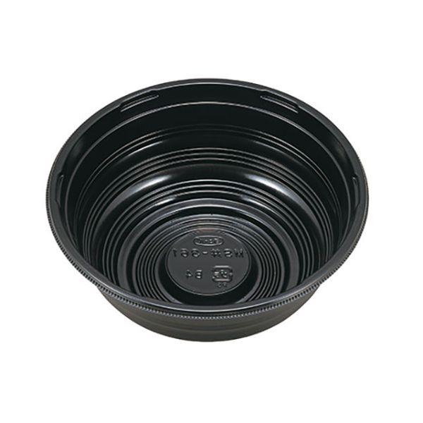 エフピコチューパ どんぶり容器 MS丼-361 黒本体 800枚(50枚×16