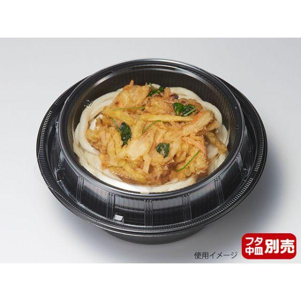 丼容器 リスパック 麺丼 本体 (490) 黒50枚 使い捨てどんぶり テイクアウト容器 業務用 使い捨て容器 電子レンジ対応