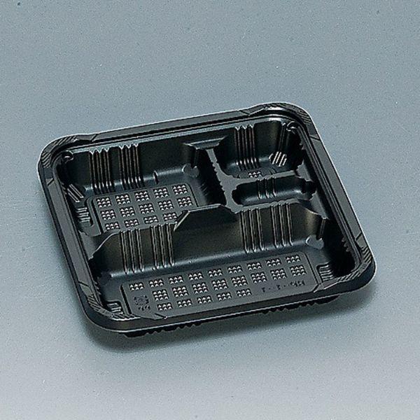 弁当容器 憩い RP-1-1H 黒 E 本体 福助工業50枚