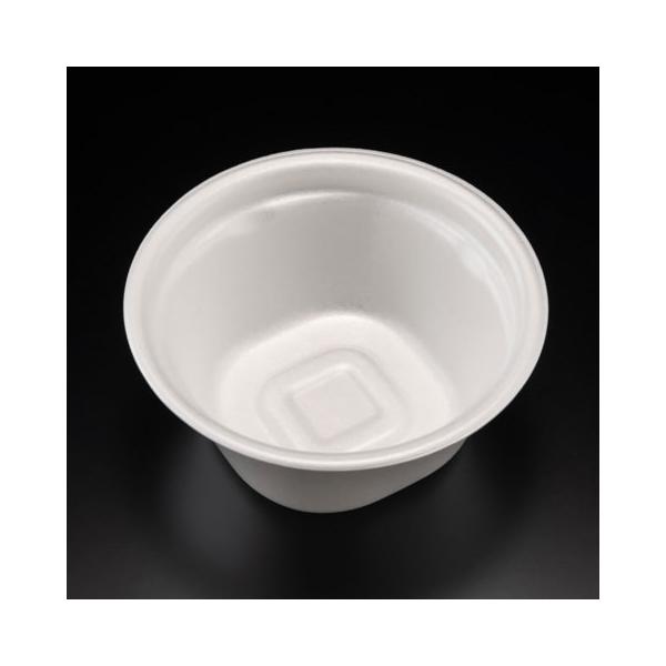 スープ・味噌汁・豚汁専用容器、個食鍋や煮物、汁気のある中華総菜にも最適！本体は耐熱発泡素材で、中身がアツアツでも容器は熱くなりにくいです。液漏れしずらい内嵌合蓋(別売り)でテイクアウト、デリバリーにも適しています。口元は飲みやすい丸型で、側...