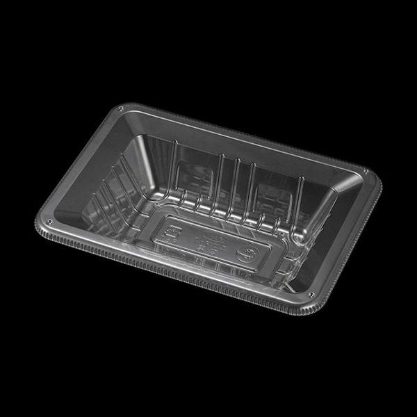 従来のAPETトレーに比べ、30％CO2低減。量目240g対応のレギュラーパック。輸送コンテナのいちごラックにも対応。