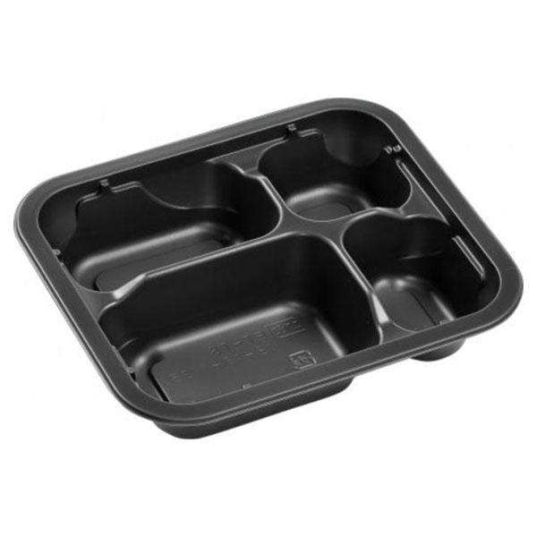 エフピコ (600枚) 軽食容器 FT-TS18-16-1(35) 耐寒黒 00715282