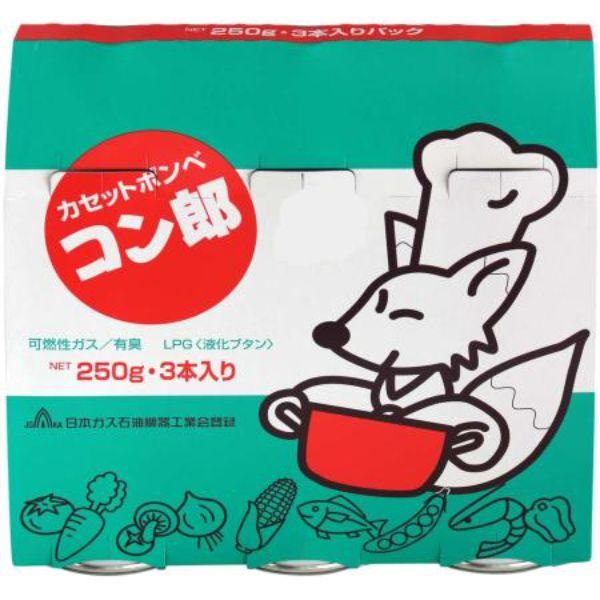 東海 (1箱)東海 カセットボンベ コン郎ボンベK 3本入 韓国製 00737431