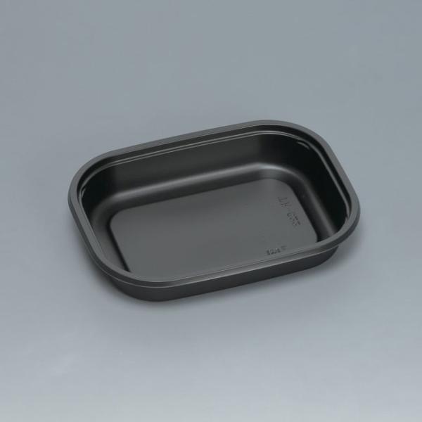 【50点】弁当容器 耐寒耐熱容器TR-522H 黒 福助工業 00755916 使い捨て弁当箱 テイクアウト容器 業務用 電子レンジ対応