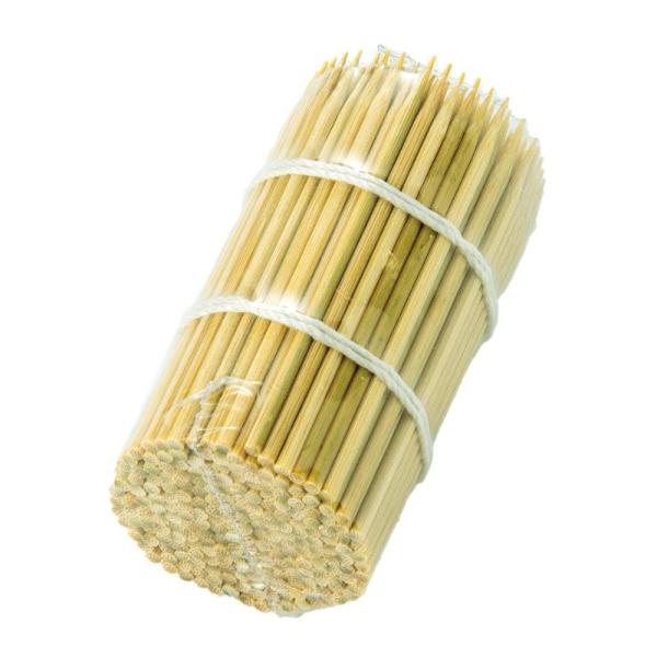 竹製妻楊枝。折れにくく使いやすい。 。長さ65mm