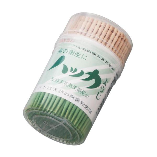 竹製妻楊枝。折れにくく使いやすい。 。長さ65mm