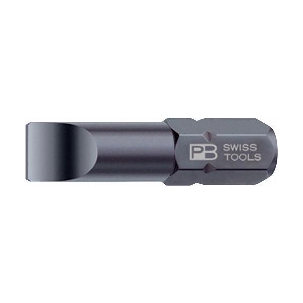 PBスイスツール（PBSWISS PBSWISSTOOLS）1/4”Hexマイナスビットショート#1【ナノコート】〔C6-135-1〕C61351
