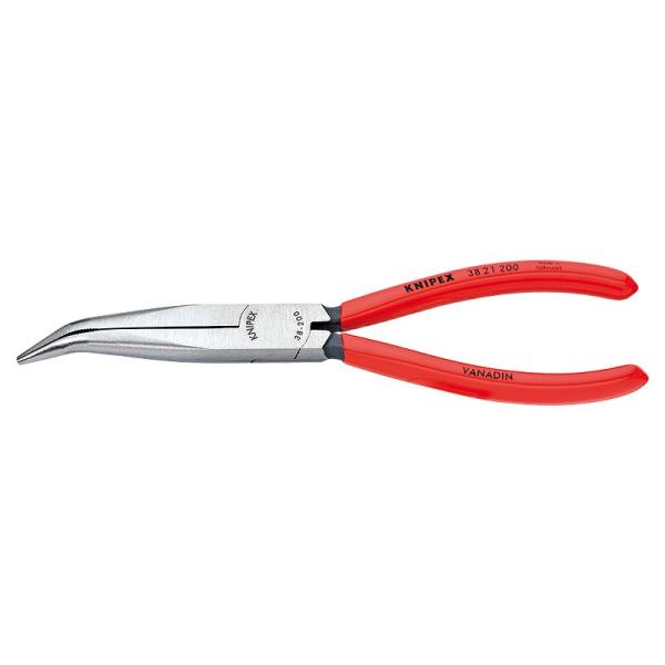 KNIPEX（クニペックス） メカニックプライヤー200mmベントヘッド〔3821