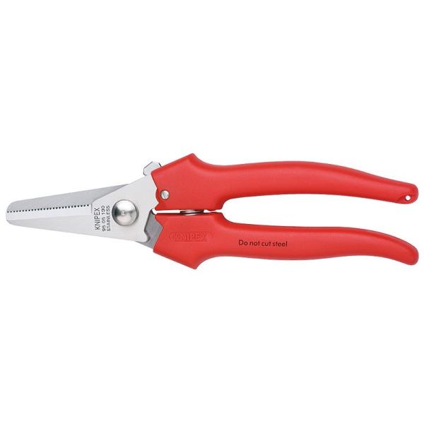 knipex ハサミ クニペックス（KNIPEX）電工はさみ190mm〔9505-190〕9505190 : プロ