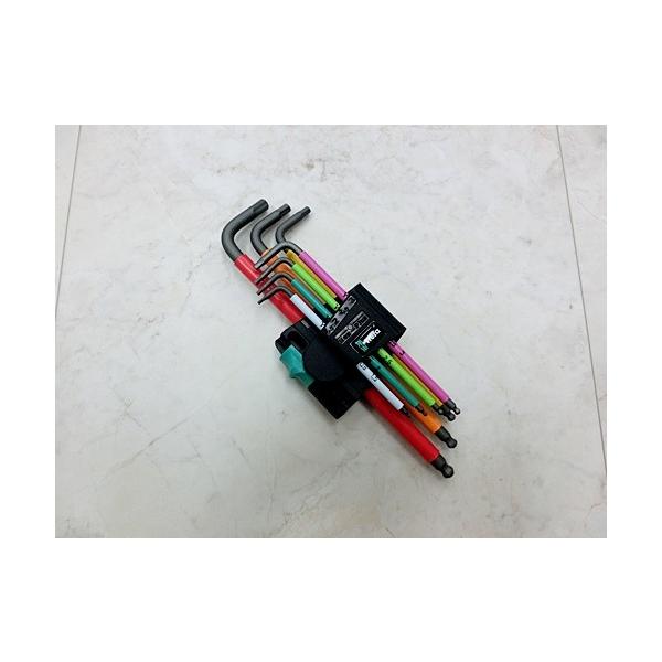 Wera Hex-Plus�����O�{�[���|�C���g�Z�p�_�����`�Z�b�g7�{�g �}���`�J���[�k950/7 Hex-Plus Multicplour magnet1�l022534