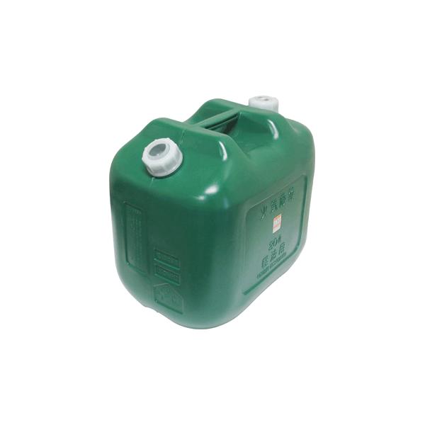 軽油缶 ポリタンク緑20Lワイド　消防法適合品