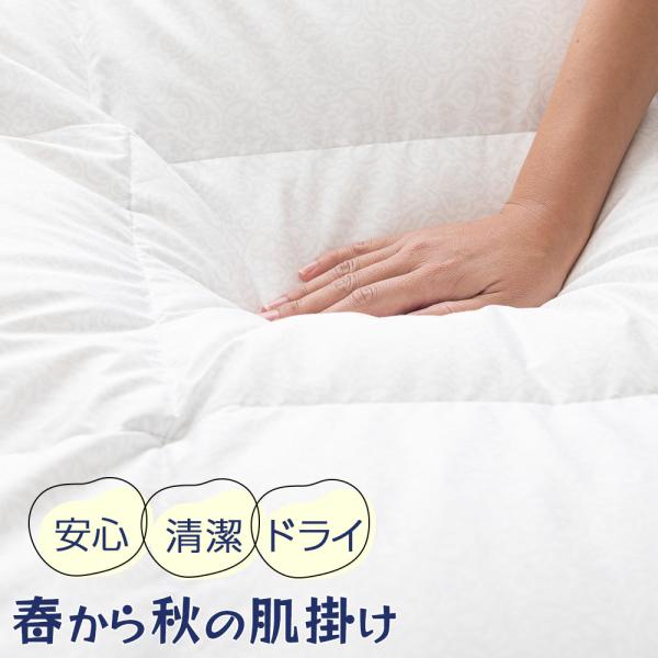 ゴア(R)出雲羽毛肌掛ふとん400シングルサイズ