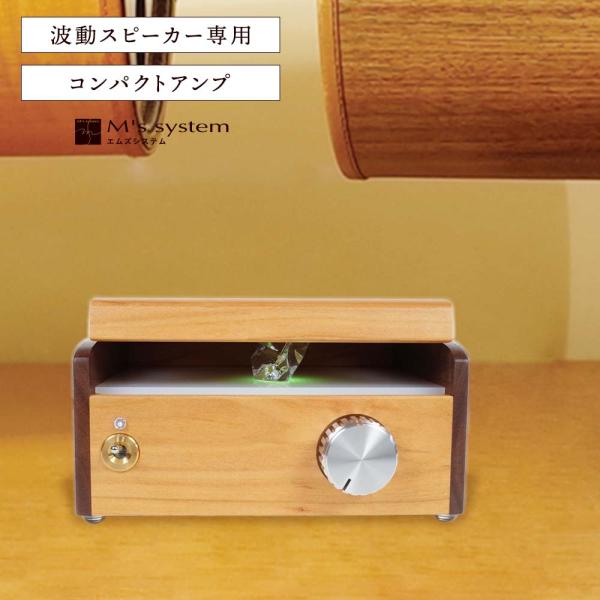 波動スピーカーウォームアンプ W-Amp12　MS1001シリーズ対応　 （M'S System エムズシステム スピーカー）送料無料