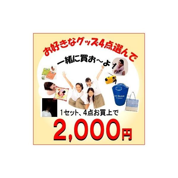 選べるグッズ4点で2000円(税別)セット バラエティグッズ4点セット