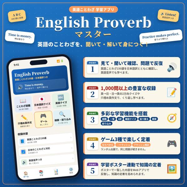 0009 English Proverb �}�X�^�[ ���i�摜2