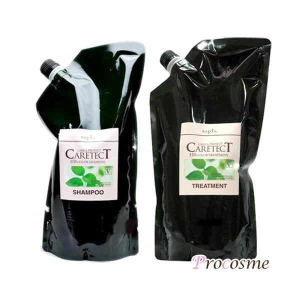 CARETECT HB ナプラ ケアテクトHB カラーシャンプーV 1200ml+