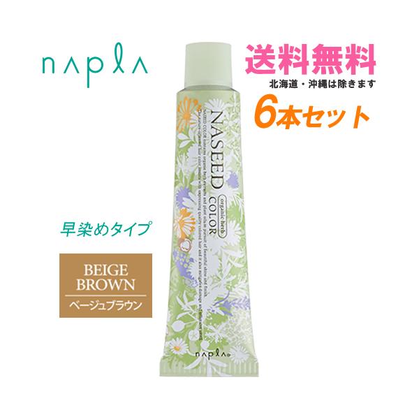 NASEED ナプラ ナシードカラー クイックグレイカラー ベージュブラウン
