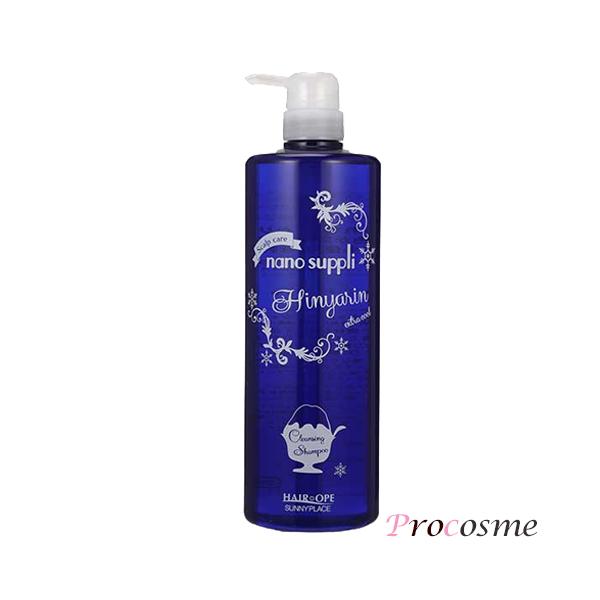 他サイト： サニープレイス ナノサプリ ナノクレンジング ヒンヤリンシャンプー エキストラクール ポンプ 1000ml｜シャンプー 女性 メンズ 業務用の商品画像