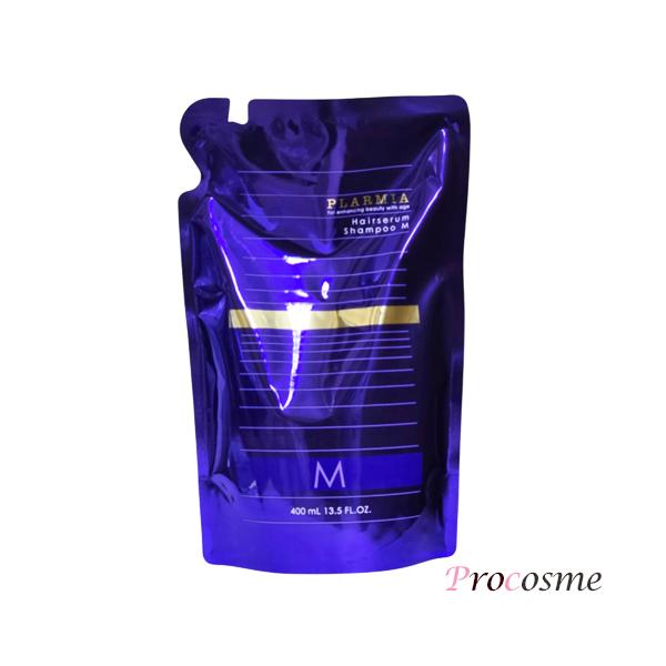 プラーミア ミルボン ヘアセラム シャンプーM 詰替え 400ml : プロ