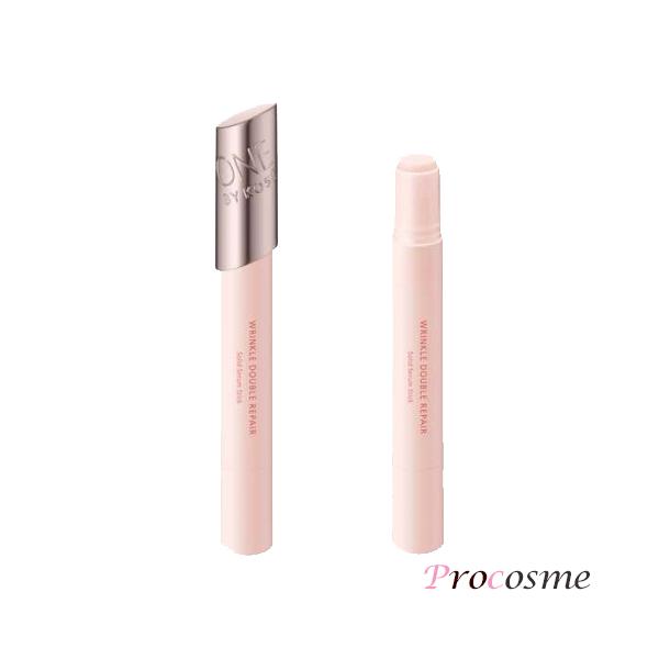 24時間いつでもどこでもひと塗り。シワを瞬時にぼかし、本格的なシワ改善・美白・保湿ケアまで叶える薬用スティック状美容液です。ソフトフォーカス成分が光を拡散、凹んで暗く見えがちなシワを瞬時に目立たなくします。肌に溶け込むピンクベージュ色のベー...