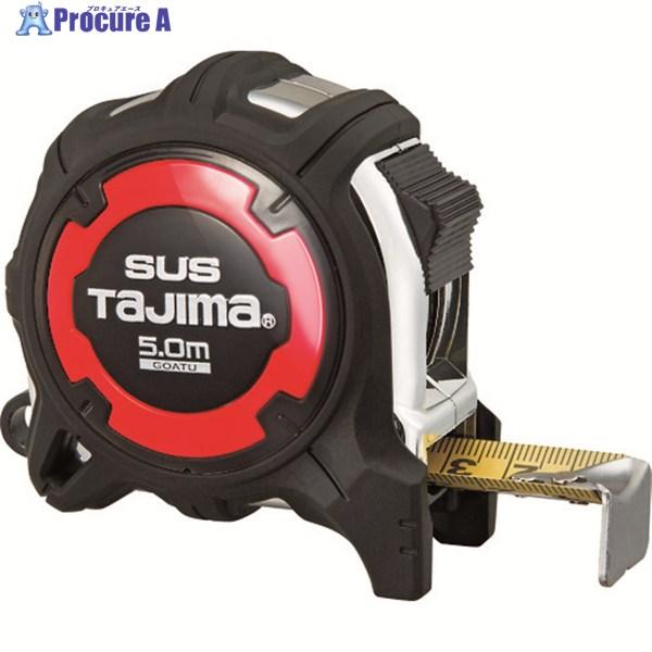 他サイト： タジマ コンベックス 剛厚Gステンロック25 5.0m 尺相当目盛付  ▼103-0090 GAGSL25-50S  1個の商品画像