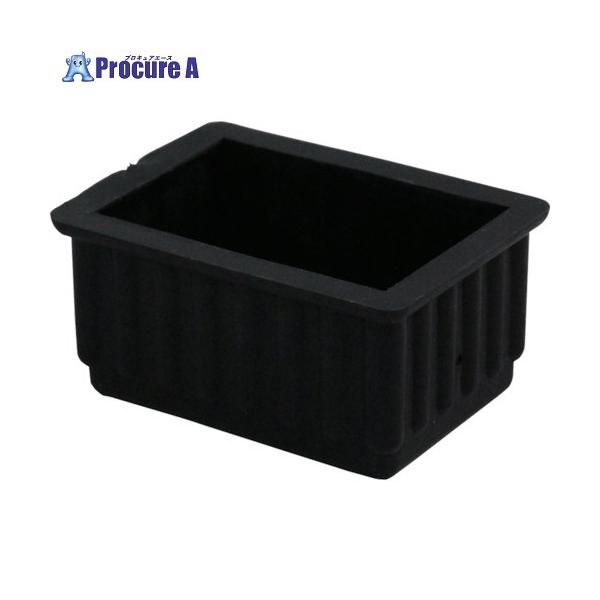 【送料都度見積】 ※個人宅様送り不可 ●色：黒●奥行(mm)：30●高さ(mm)：26●幅(mm)：45●製造国：日本●商品名：イス脚キャップ(黒・長角)●内径(mm)：30×45