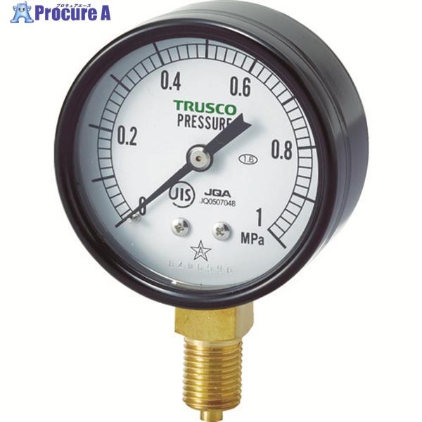 ●圧力レンジ(MPa)：0〜1●最小目盛(MPa)：0.02●呼称：AT1/4×60×1MPa●接続部サイズ：G1/4B●外径(mm)：60●精度：±1.6% FS●ケース形状：A●大きさ(mm)：60