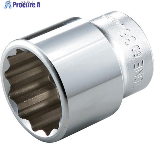 他サイト： TONE ソケット(12角) 対辺寸法58mm 全長80mm  ▼122-3763 6D-58  1個 ●YA513の商品画像