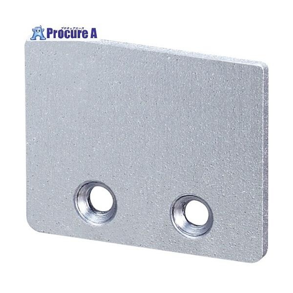 ●品名：アルミキャッププレート●寸法(mm)：33×41×2.6