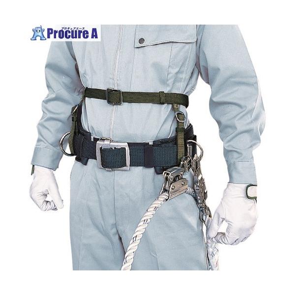 藤井電工 TSUYORON 柱上安全帯用補助用ベルト 補助帯 T-565-BL2-L 紺色